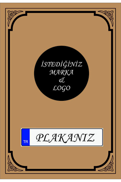 CİHAN KAĞIT ÖZEL BASKILI PREMİUM OTO PASPAS KAĞIDI 100 ADET  135GR