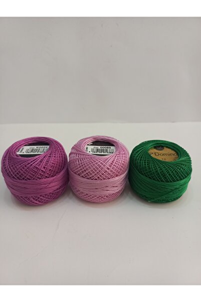 Home دومينو 12 خيط تطريز يدوي 3 قطع