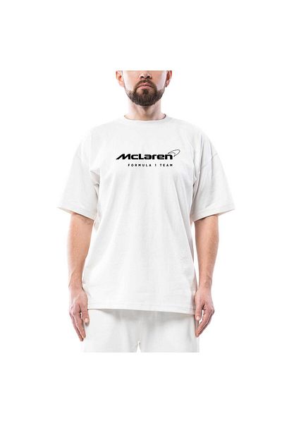 Z zepplin Λευκό μπλουζάκι με λογότυπο F1 McLaren Racing