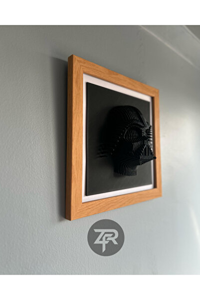 ZFRGROUP Darth Vader 3 Boyutlu Çerçeveli Tablo