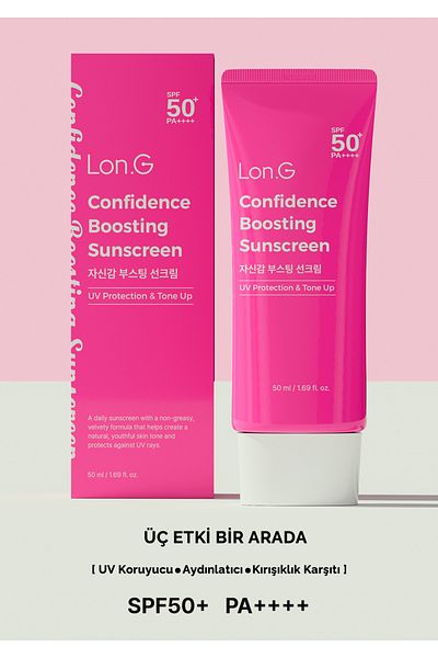 Long Sunscreen 50ml - Lon.G K-Beauty Confidence Booster Sunscreen Confidence Booster
