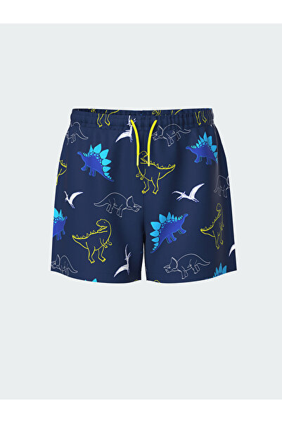 LC Waikiki Băiat albastru bleumarin cu talie elastică boxeri