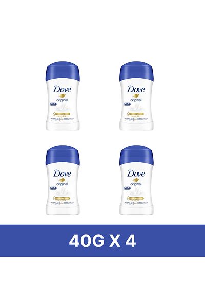 Dove Women Antiperspirant Stick Original 40g X4