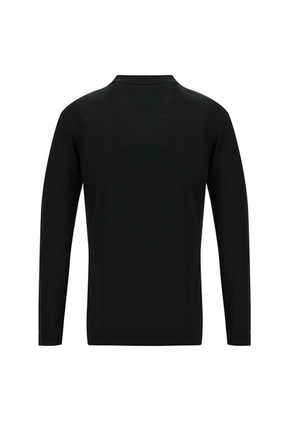 Abdullah Kiğılı Вовняний светр з поло-коміром - Regular Fit