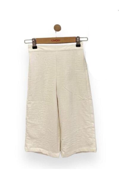 Çikoby Girl's Suspender Blouse Wide Leg Trousers Set