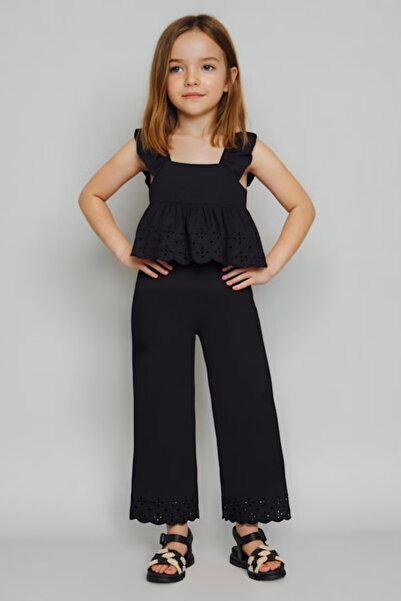 MAYORAL 03561-51 بدلة سوداء للفتيات