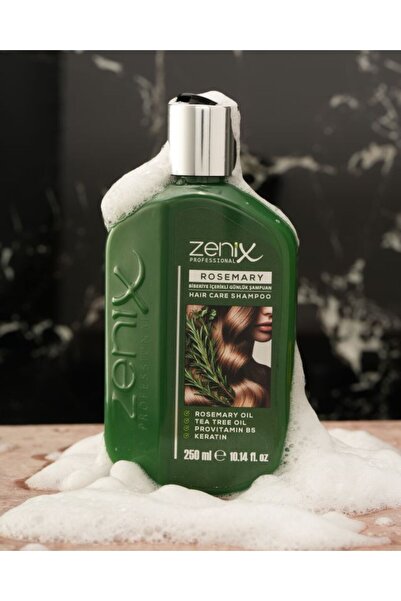 Zenix Günlük Şampuan Biberiye İçerikli – 250 ml 🌿🧴