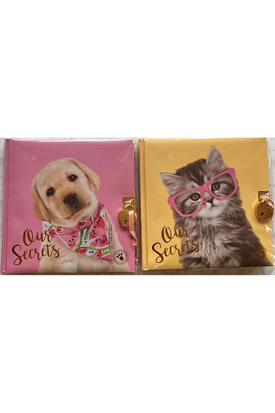 Dolphin Studio Pets Locked Scrapbook Pt-7790