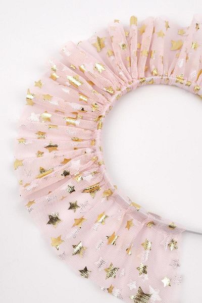 Le Mabelle Girl's Powder Starry Tulle Crown