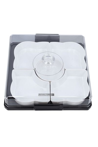ROYALFORD Square Acrylic Candy Tray, Beautiful Centrepiece, RF10339