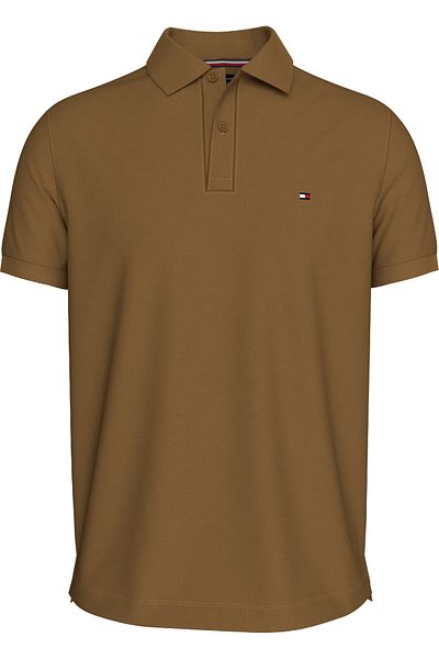 Tommy Hilfiger Men Brown Polo T-Shirts