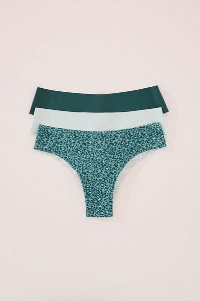 Women'secret Pack of 3 wide microfibre Brazilian panties
