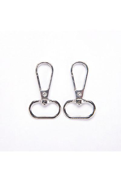 Sultan Paris Hook / Parrot 2 cm - 2 Pcs Silver
