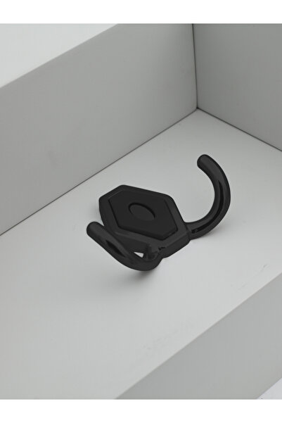 Velquin Petek Siyah Askı, Lüks Vestiyer Askısı, Dolap Askılık, Duvar Askılığı...