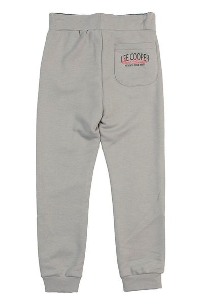 Lee Cooper Victors Boy's Sweatpants Γκρι