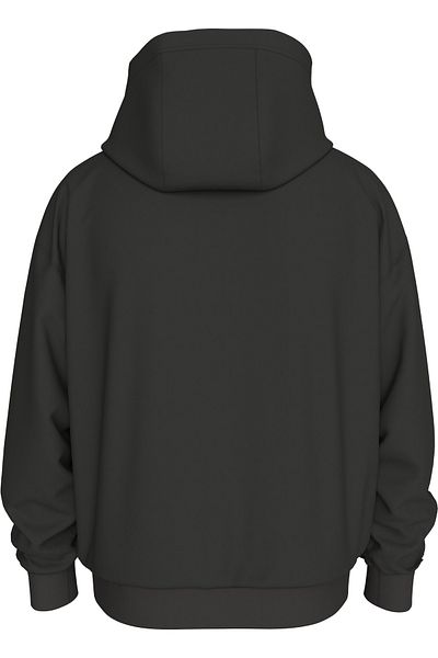 Tommy Hilfiger Men Black Pullover Hoodie