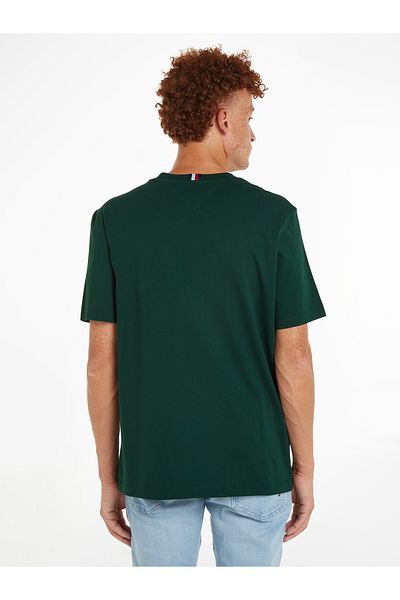 Tommy Hilfiger Men Green S/S T-Shirt