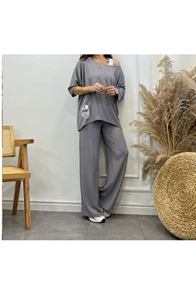 Butik ARMA DETAYLI ATLETLİ BÜRÜMCÜK ÜÇLÜ TAKIM