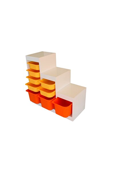 Woodnjoy Zigzag Oyuncak Dolap (mdf Lam)