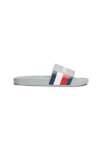 Tommy Hilfiger Men Gray Slides