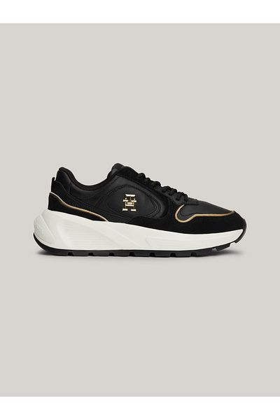 Tommy Hilfiger Women Black Sneakers