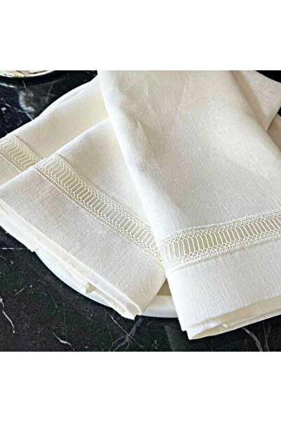 EVİMKOKOŞ Pure Linen Towel Set Set of 2