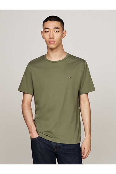Tommy Hilfiger Men Green S/S T-Shirt