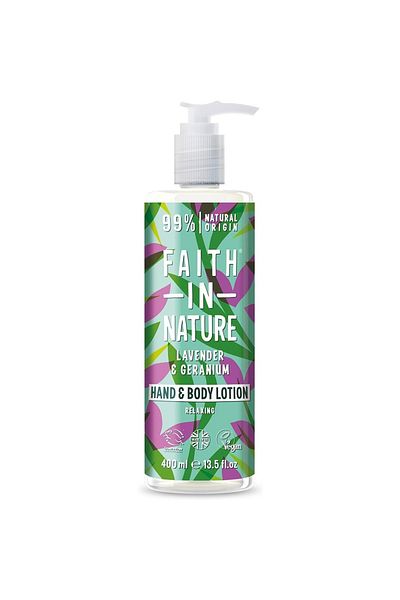 Faith In Nature Lavender & Geranium Hand & Body Lotion 400 ml