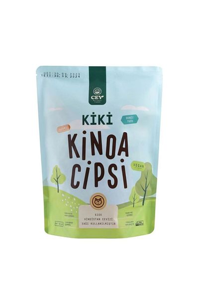 Cey Natural Foods Kiki Sea Salt Quinoa Chips 30Gr
