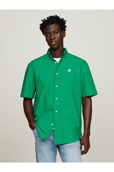 Tommy Hilfiger Tommy Hilfiger Men Green Shirts