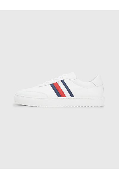 Tommy Hilfiger Men White Sneakers