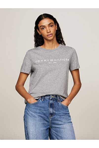 Tommy Hilfiger Tommy Hilfiger Women Gray S/S T-Shirt