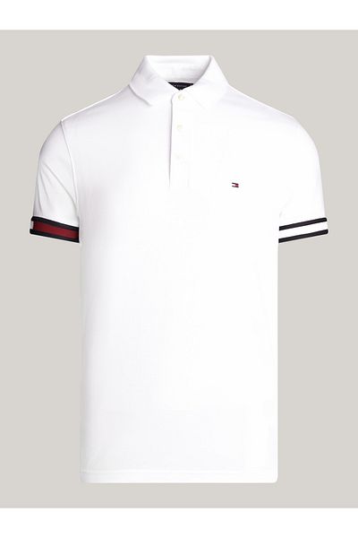 Tommy Hilfiger Tommy Hilfiger Men White Polo T-Shirts