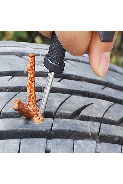 Generic Tire Repair Plug Strips – 10PCS Puncture Seal Kit for Tubeless Tires, Cars, Bikes & Motorcycles
