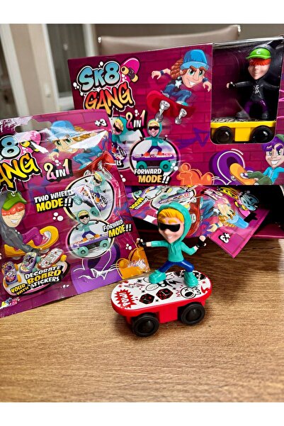 Unibon SK8 Gang Oyuncak Figürleri