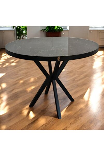 MASBA YUVARLAK YEMEK MASASI MUTFAK MASASI 90CM LIK MASA(SADECE MASA)