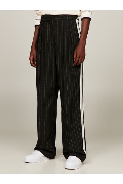 Tommy Hilfiger Women Black Pants