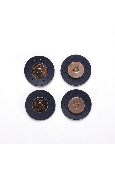 Sultan 2 Pieces of Navy Blue Leather Mikanitas