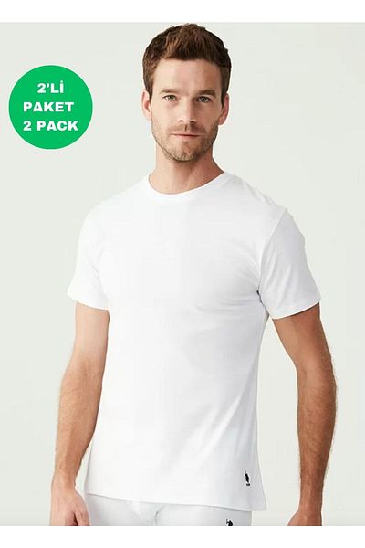 U.S. Polo Assn. Men's Uspa 100% Cotton Licensed Tank Top Fair Shoes Round Neck Short Sleeve