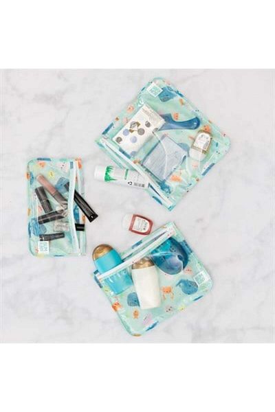 Bumkins Transparent Travel Bag - Ocean Life