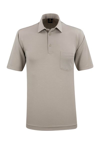Çizgi Triko Ανδρικό πουκάμισο με γιακά με τσέπη Classic Fit T-Shirt - 5111