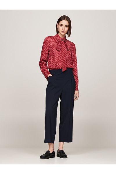 Tommy Hilfiger قمصان تومي هيلفيغر النسائية باللون الأحمر