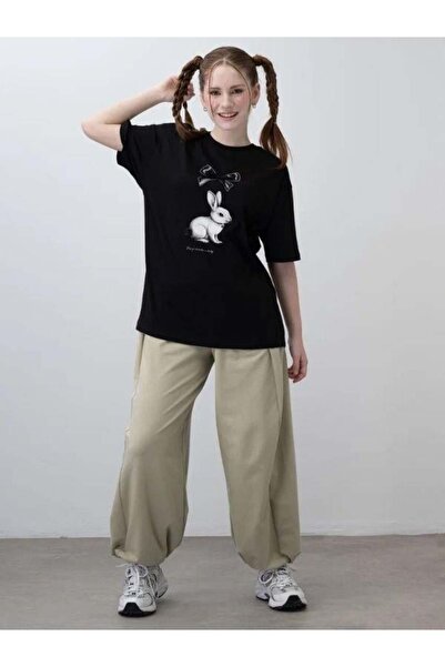 Zekids Μπλουζάκι με στάμπα για κορίτσι με στάμπα με σχέδιο