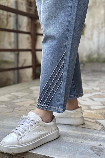 FUAT GÜRSEN Fuat Gürşen Indigo Trousers 25Y-3403.B