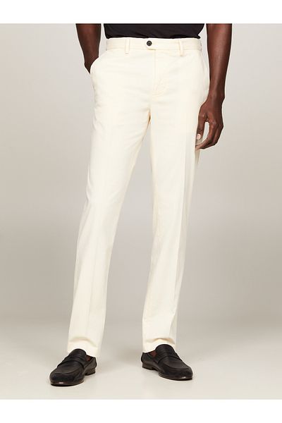 Tommy Hilfiger Men Cream Pants