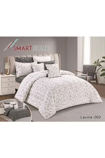 smart home Double-Sided Comforter Set 8-Piece Bedspread 8-Piece Comforter 100% Cotton Comforter Size 250x230 cm
