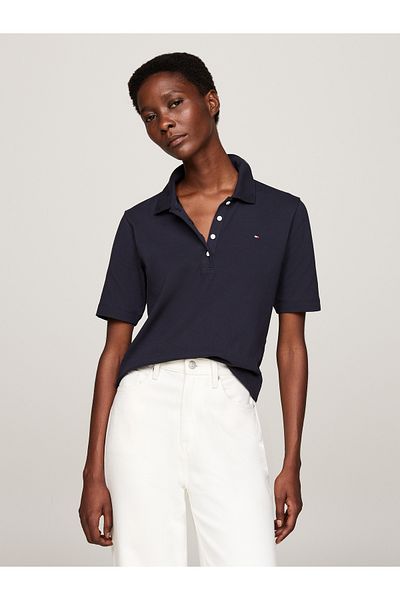 Tommy Hilfiger Tommy Hilfiger Women Blue Polo T-Shirts