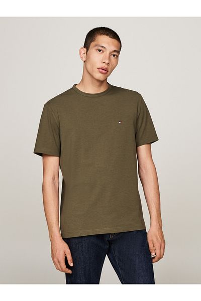 Tommy Hilfiger Men Green S/S T-Shirt
