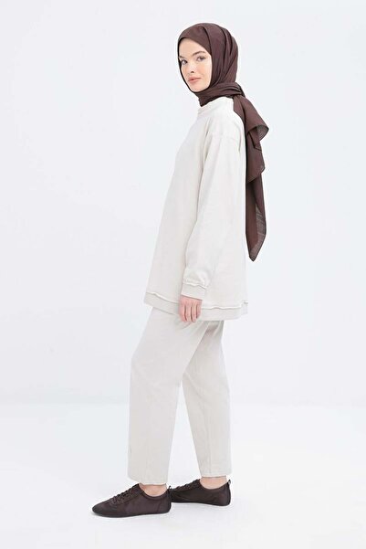 ALLDAY Stone-Pis Stitched Tracksuit Set