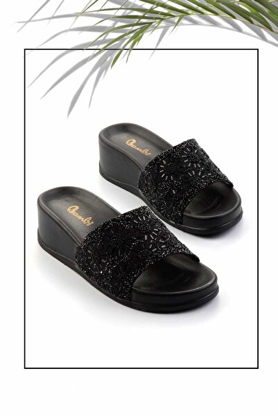 Bambi Siyah Kadın Terlik K04319480087